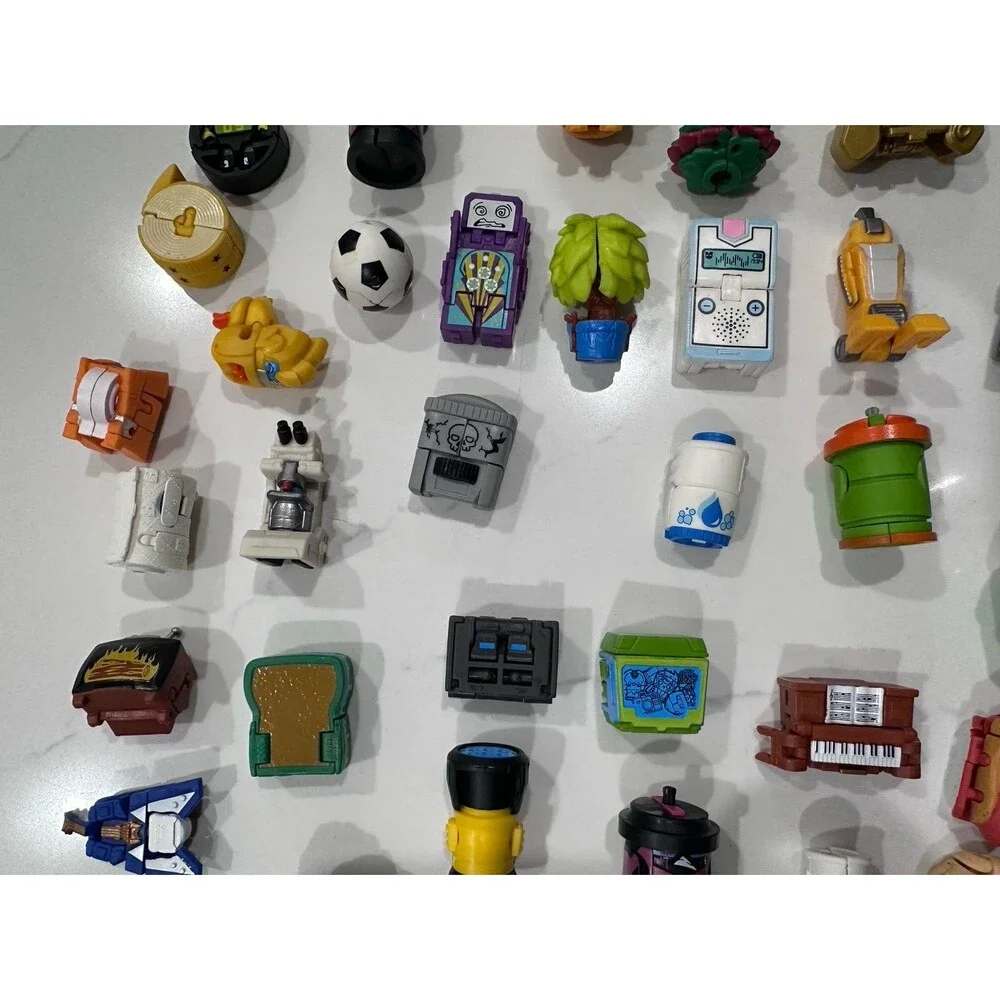 Transformers BotBots Lot 77 Figures Retired Rare Gold Chase Mostly Unique Toys